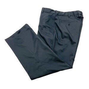 LYLE & SCOTT SCOTLAND Mens 36x30 Gray Super Soft Microfiber Khaki/Chino Pants